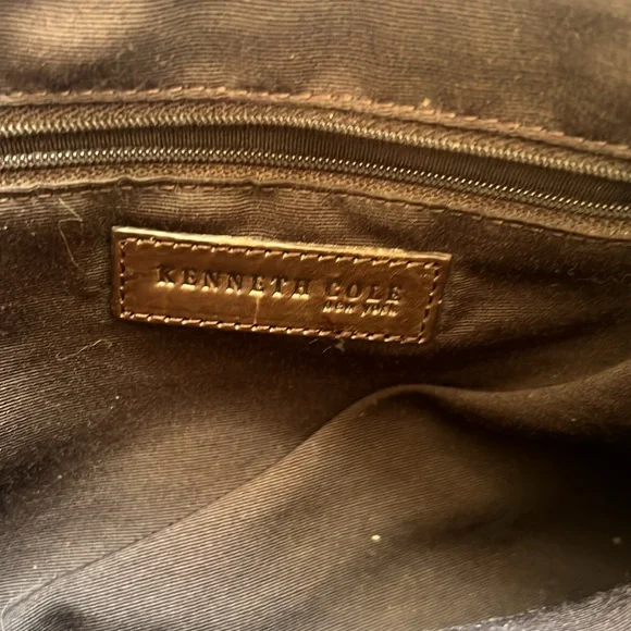 Vintage Kenneth Cole  brown bag - Picture 2 of 2